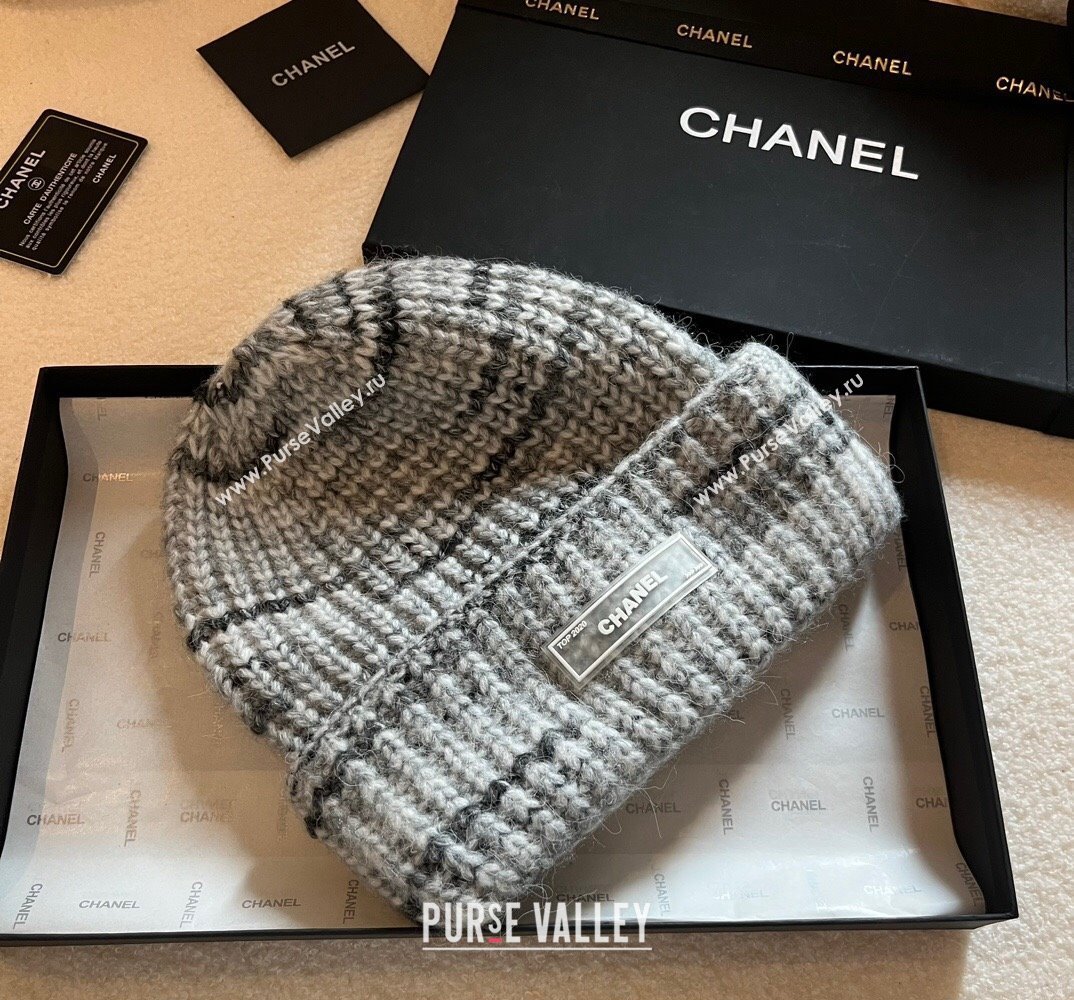 Chanel Knit Beanie Hat 38 2023 (shishang-231023c38)