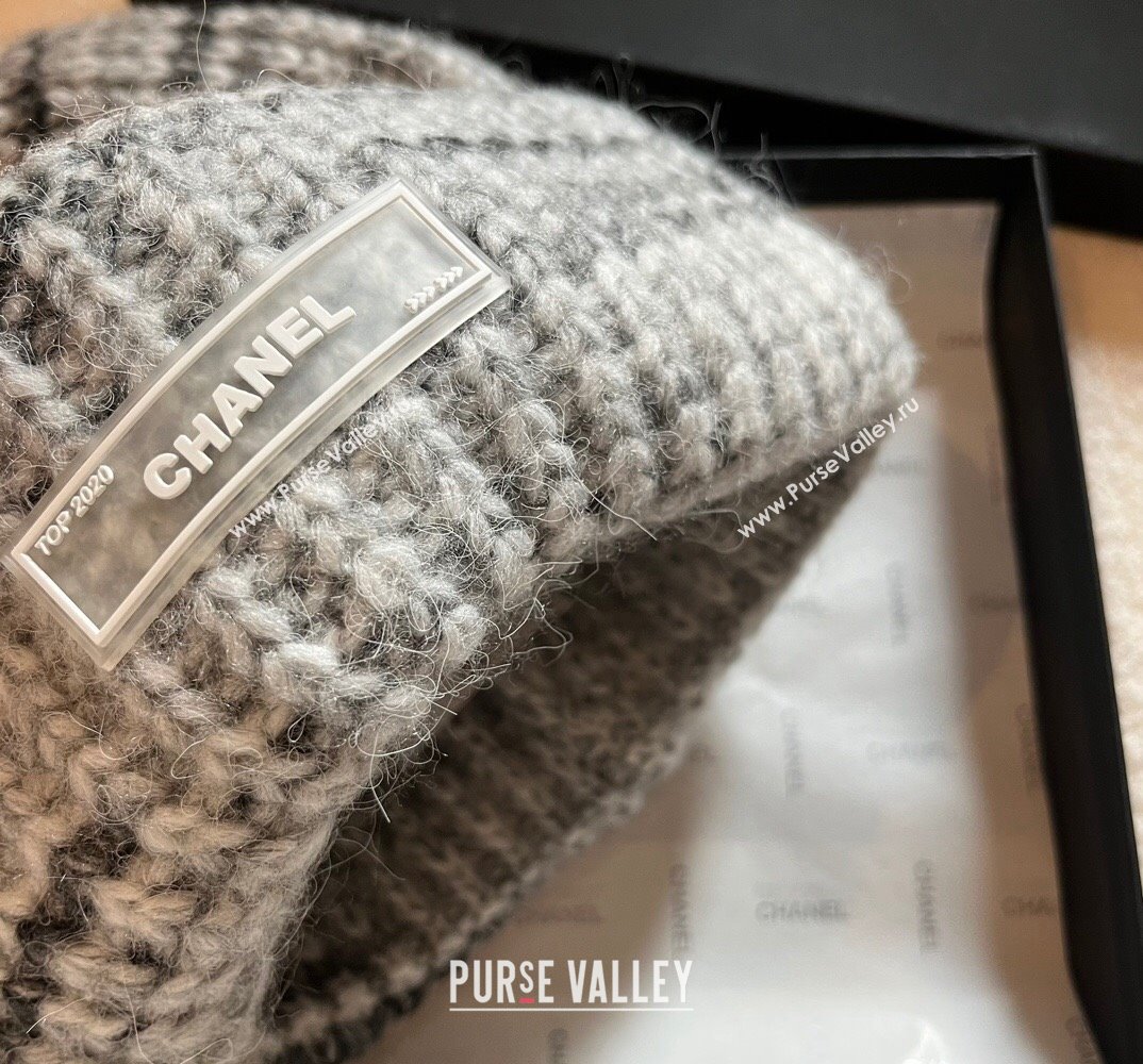 Chanel Knit Beanie Hat 38 2023 (shishang-231023c38)