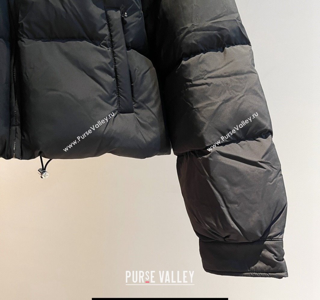 Prada Puffer Down Jacket 231025 Black 2023 (huashun-231025p29)