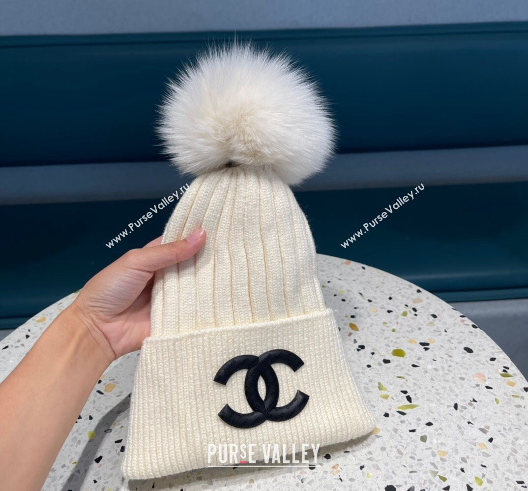Chanel Knit Beanie Hat 17 2023 (shishang-231023c17)