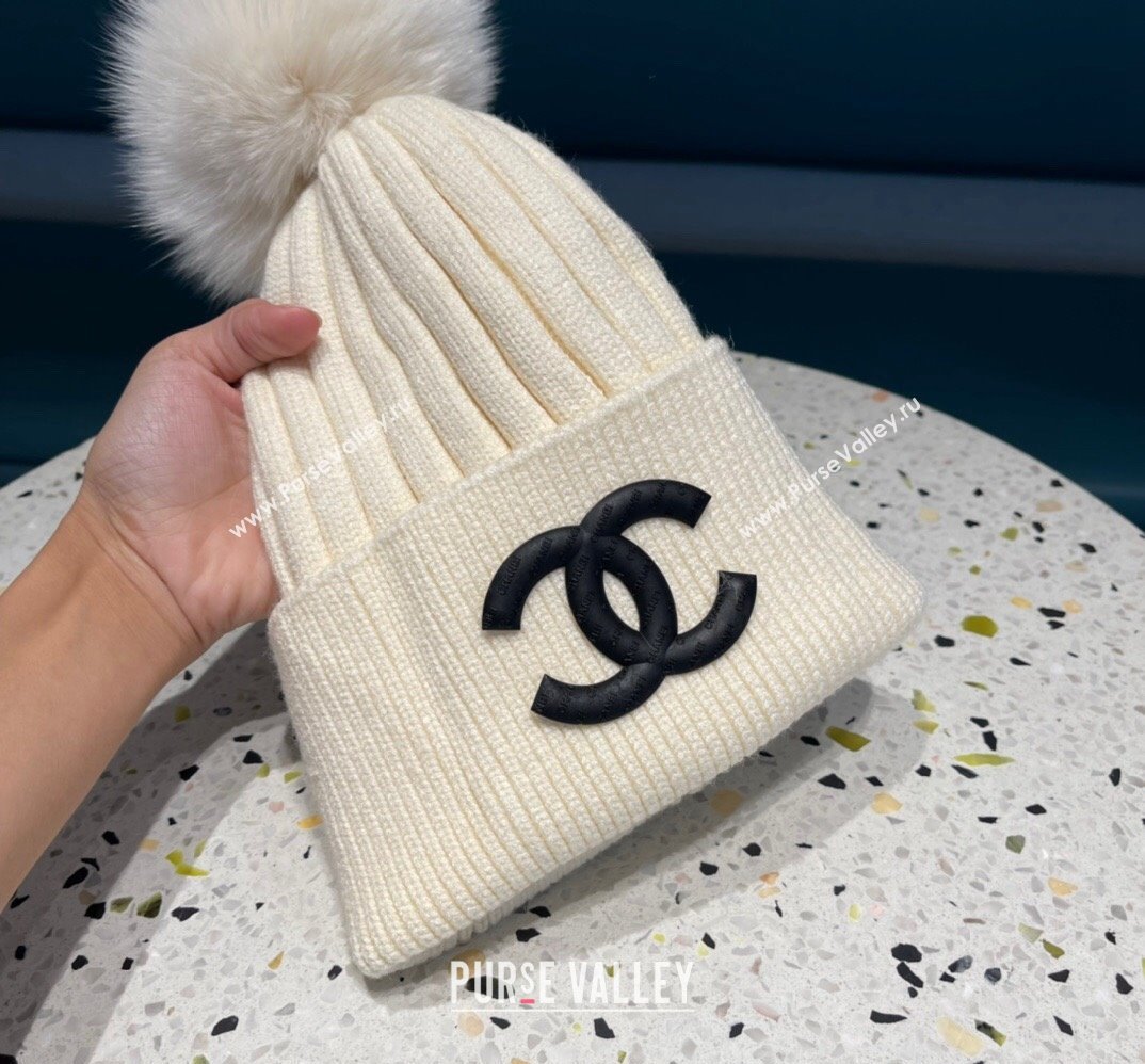 Chanel Knit Beanie Hat 17 2023 (shishang-231023c17)