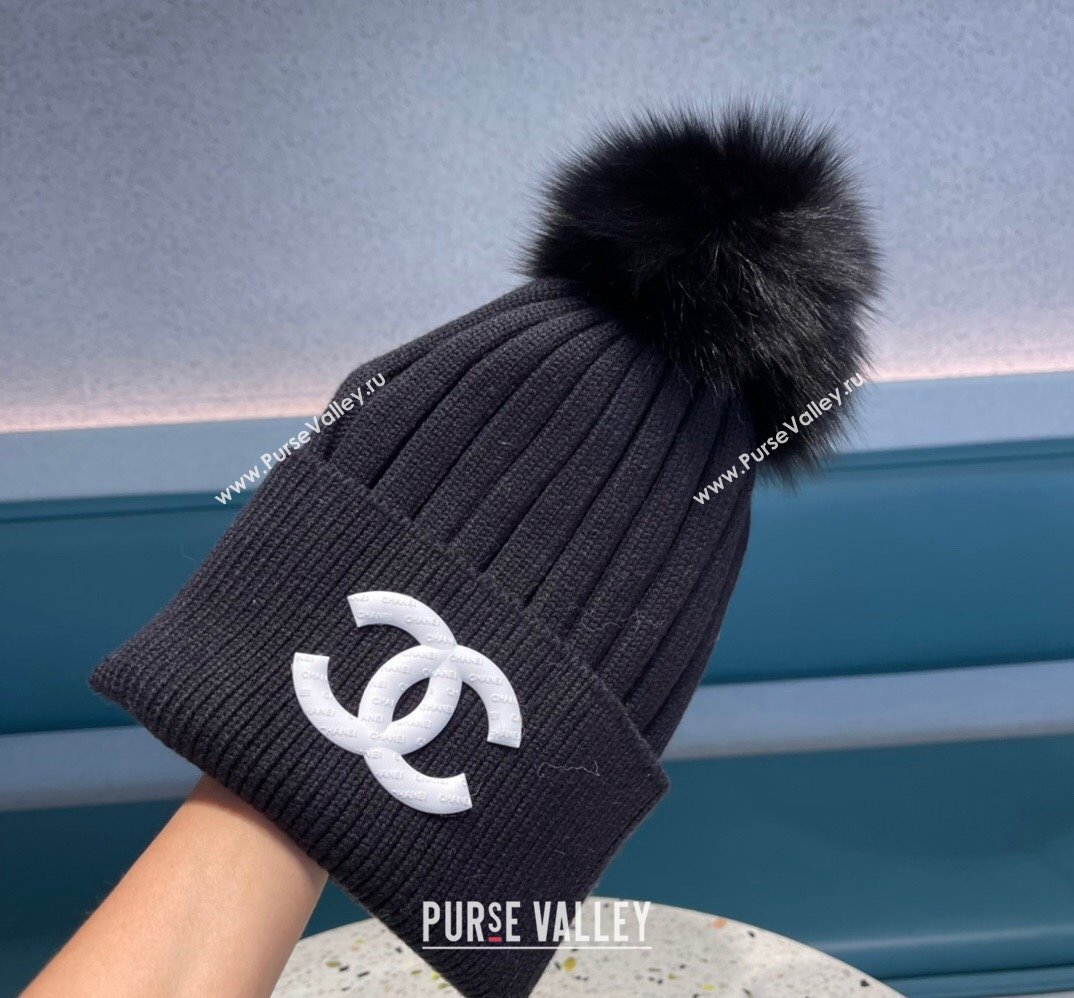 Chanel Knit Beanie Hat 18 2023 (shishang-231023c18)
