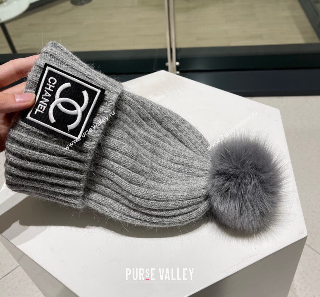 Chanel Knit Beanie Hat 21 2023 (shishang-231023c21)