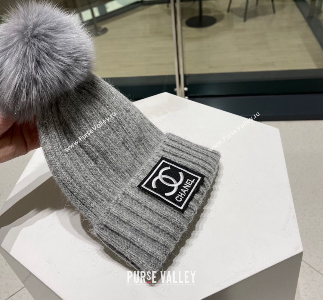 Chanel Knit Beanie Hat 21 2023 (shishang-231023c21)
