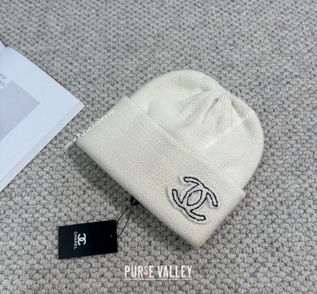 Chanel Knit Beanie Hat 25 2023 (shishang-231023c25)