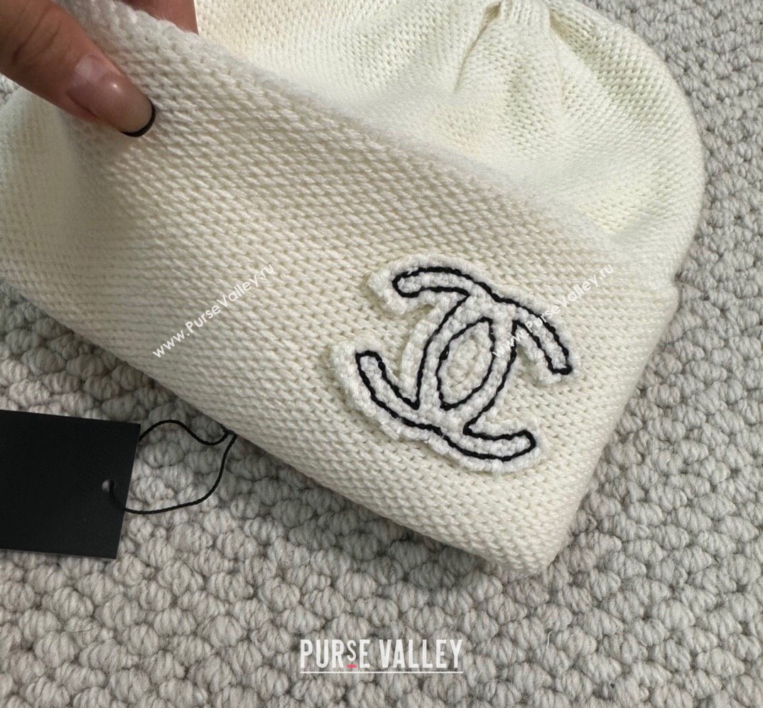 Chanel Knit Beanie Hat 25 2023 (shishang-231023c25)