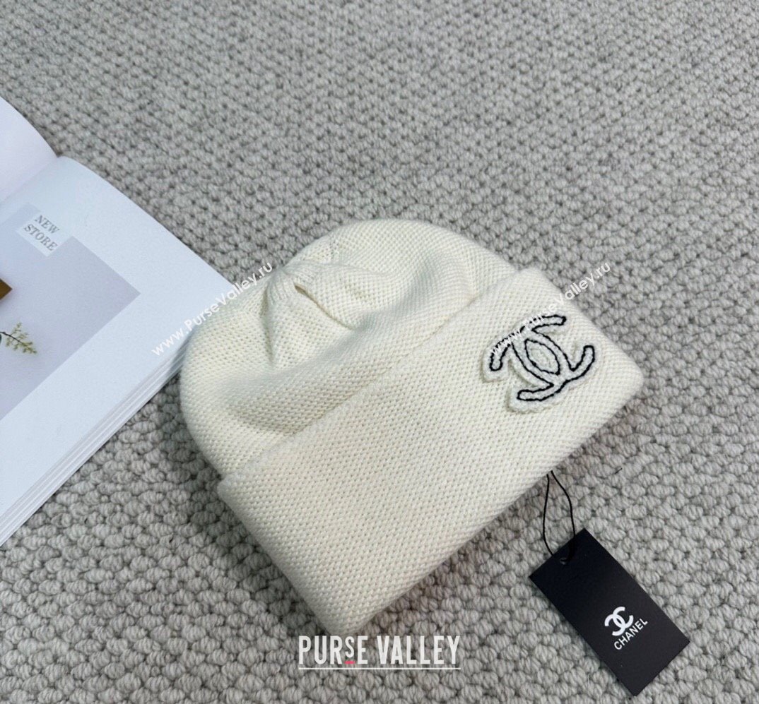 Chanel Knit Beanie Hat 25 2023 (shishang-231023c25)