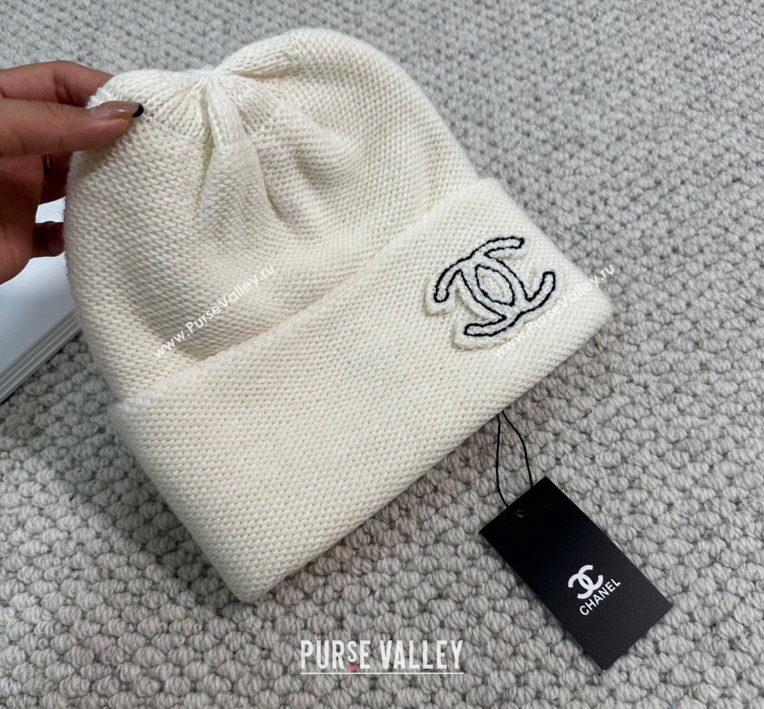 Chanel Knit Beanie Hat 25 2023 (shishang-231023c25)