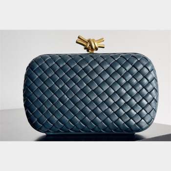 Bottega Veneta Padded Intreccio leather Knot Minaudiere clutch Bag SPACE 2023 (misu-23110134)