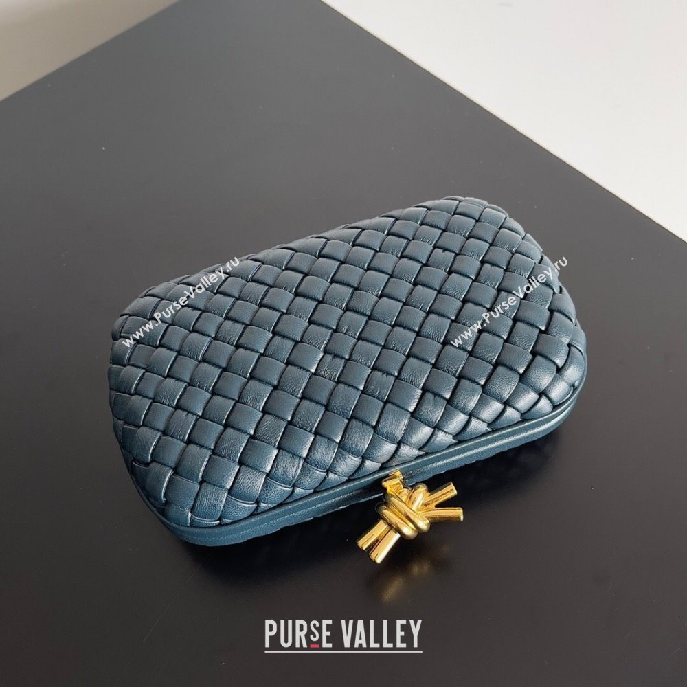 Bottega Veneta Padded Intreccio leather Knot Minaudiere clutch Bag SPACE 2023 (misu-23110134)
