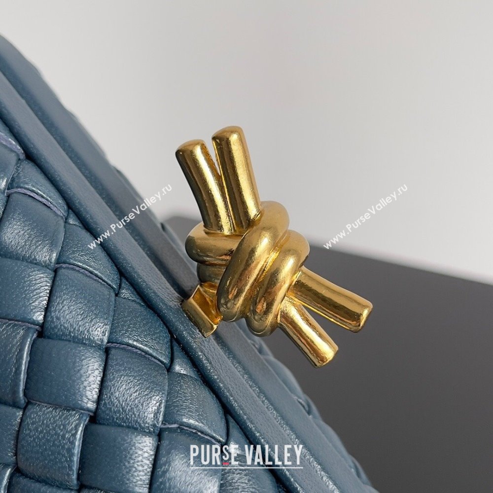 Bottega Veneta Padded Intreccio leather Knot Minaudiere clutch Bag SPACE 2023 (misu-23110134)