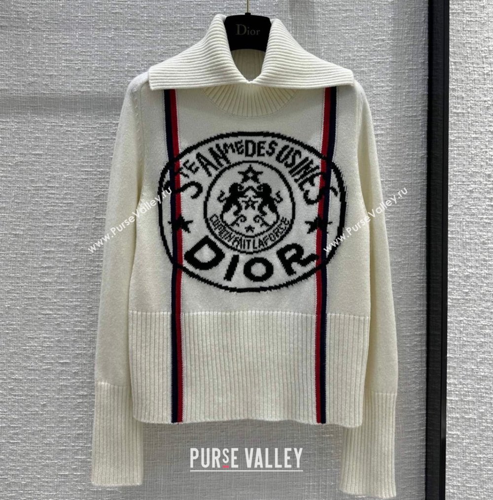 Dior Knit Sweater Creamy 2023 (milan-23110718)