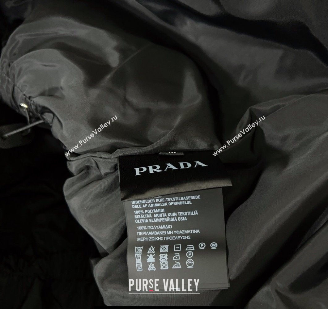 Prada Nylon Black Jacket 2023 (milan-23110805)