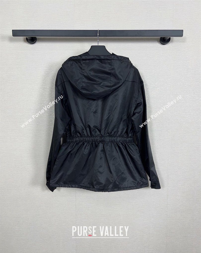 Prada Nylon Black Jacket 2023 (milan-23110805)