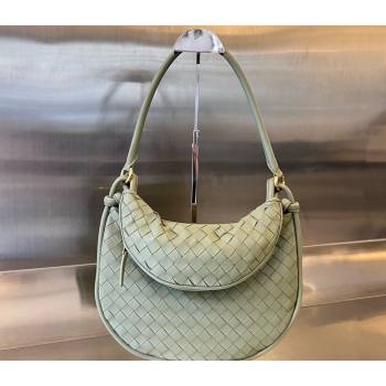 Bottega Veneta Medium Gemelli Intrecciato leather shoulder bag 764281 TRAVERTINE 2023 (wante-23111106)