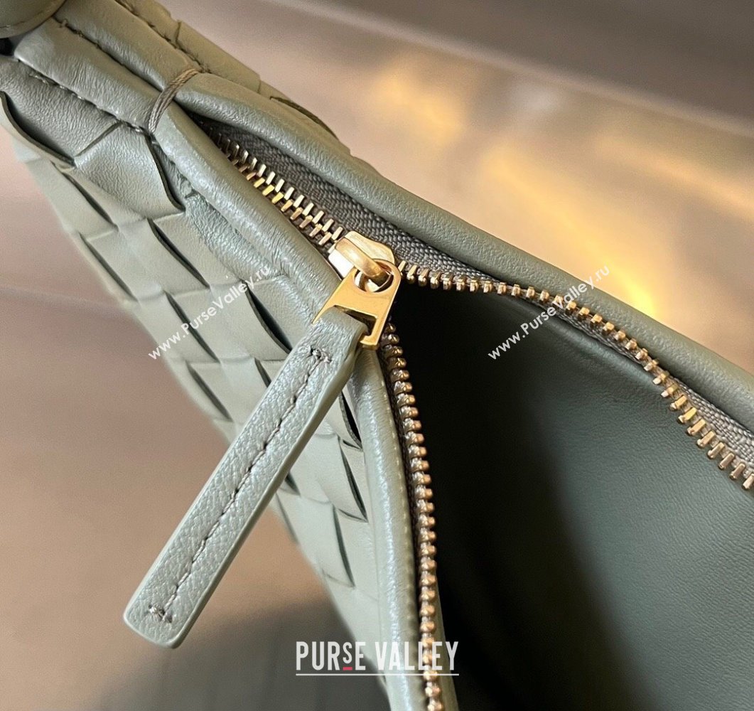 Bottega Veneta Medium Gemelli Intrecciato leather shoulder bag 764281 TRAVERTINE 2023 (wante-23111106)