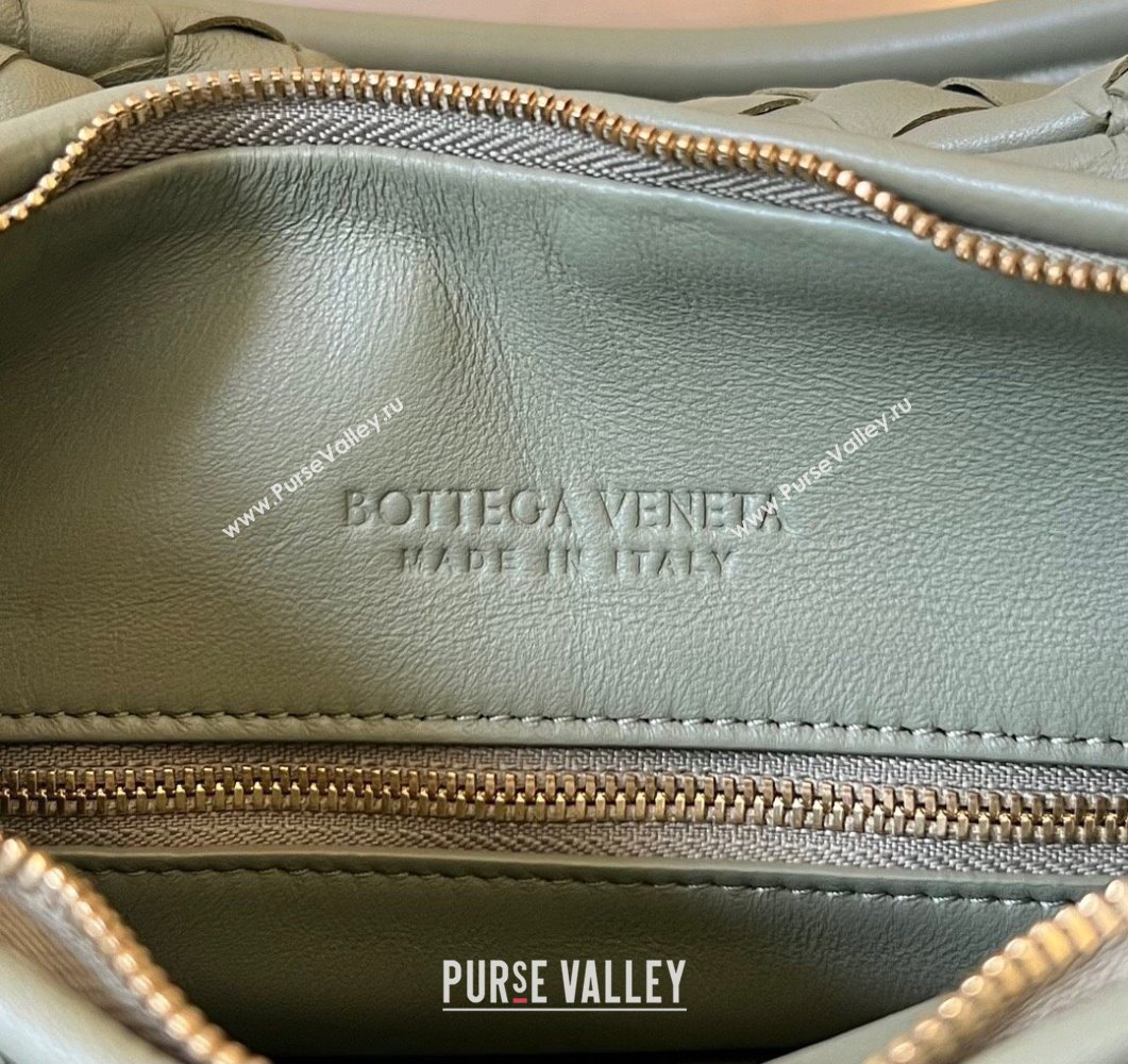 Bottega Veneta Medium Gemelli Intrecciato leather shoulder bag 764281 TRAVERTINE 2023 (wante-23111106)