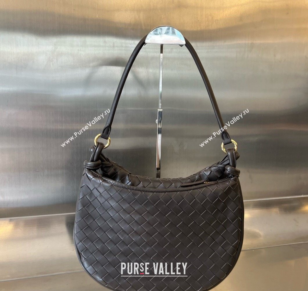 Bottega Veneta Medium Gemelli Intrecciato leather shoulder bag 764281 FONDANT 2023 (wante-23111105)