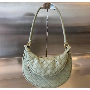 Bottega Veneta Small Gemelli Intrecciato leather shoulder bag 776764 TRAVERTINE 2023 (wante-23111103)
