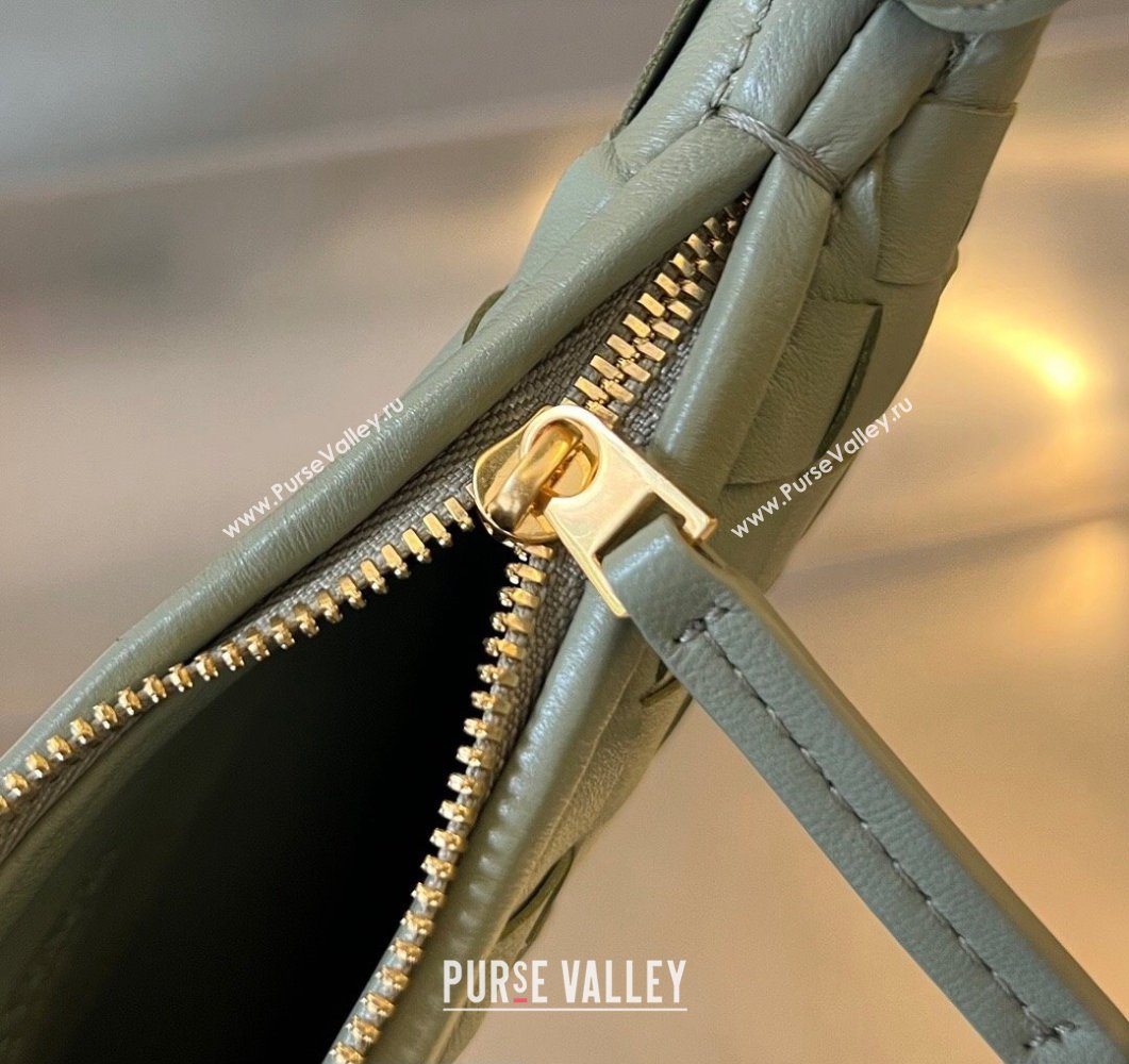 Bottega Veneta Small Gemelli Intrecciato leather shoulder bag 776764 TRAVERTINE 2023 (wante-23111103)