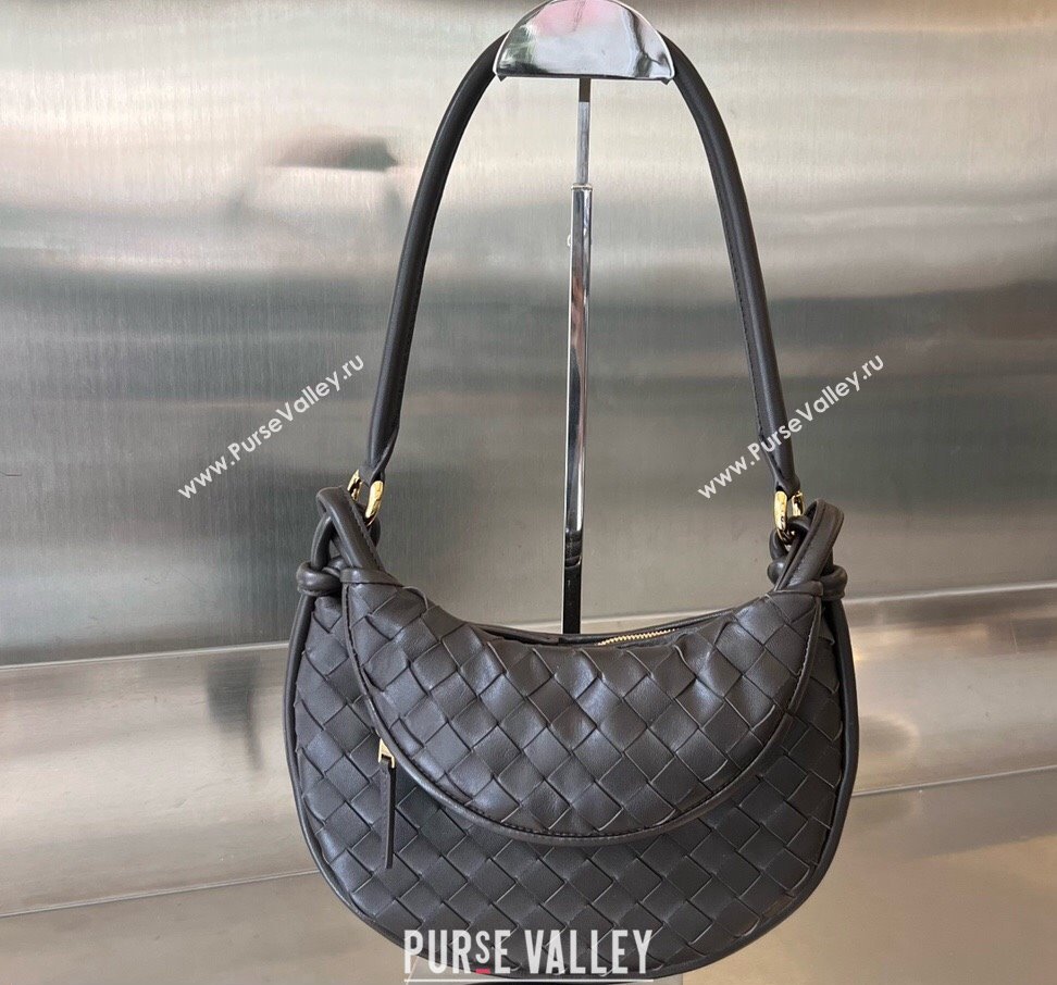 Bottega Veneta Small Gemelli Intrecciato leather shoulder bag 776764 FONDANT 2023 (wante-23111102)