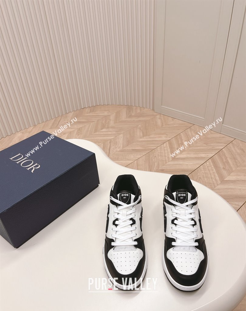 Dior Smooth Calfskin B57 Mid-Top Women/Men Sneakers 01 2024 (modeng-23111431)