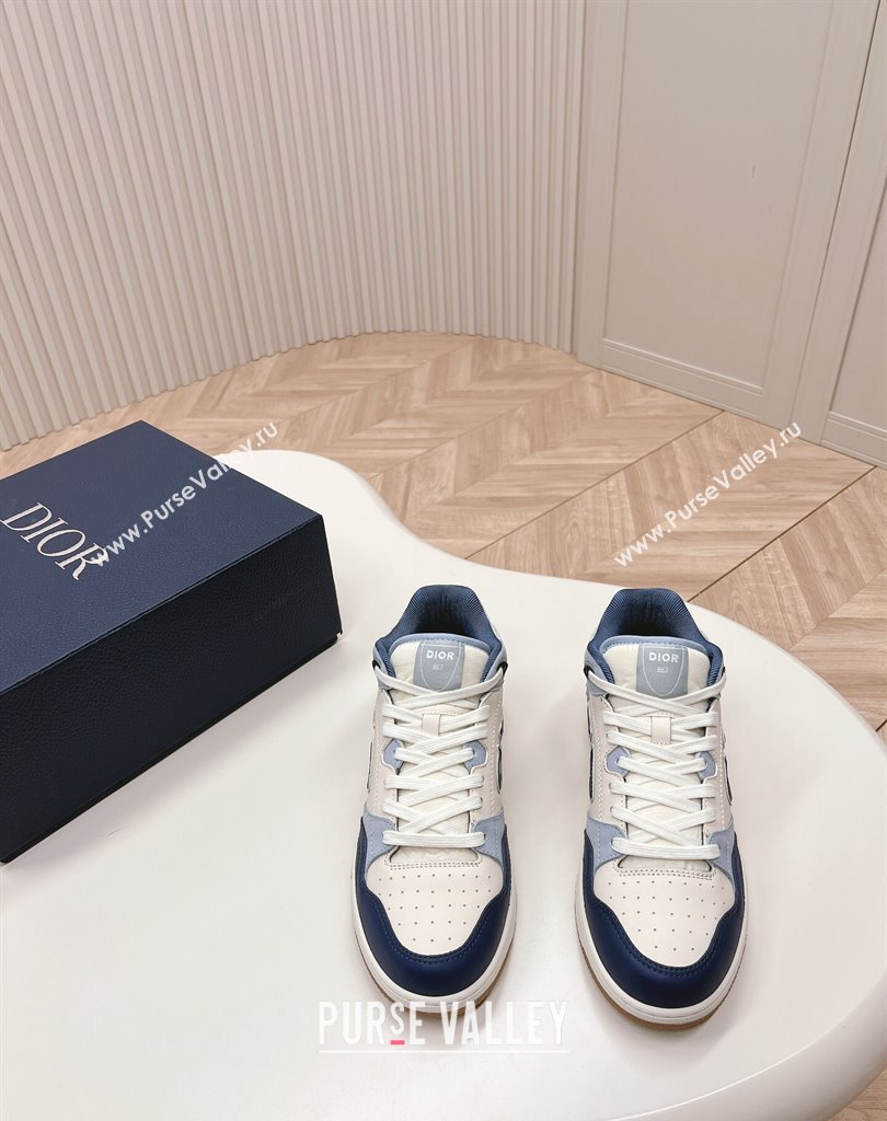 Dior Smooth Calfskin B57 Mid-Top Women/Men Sneakers 02 2024 (modeng-23111432)