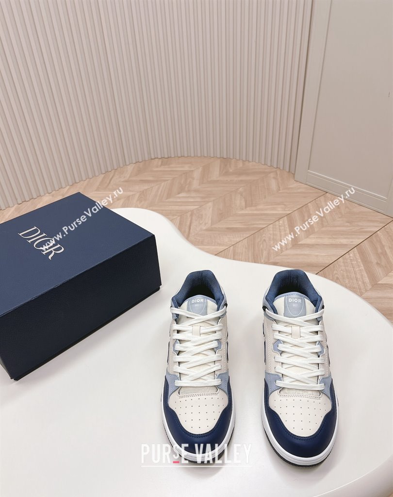 Dior Smooth Calfskin B57 Mid-Top Women/Men Sneakers 04 2024 (modeng-23111434)