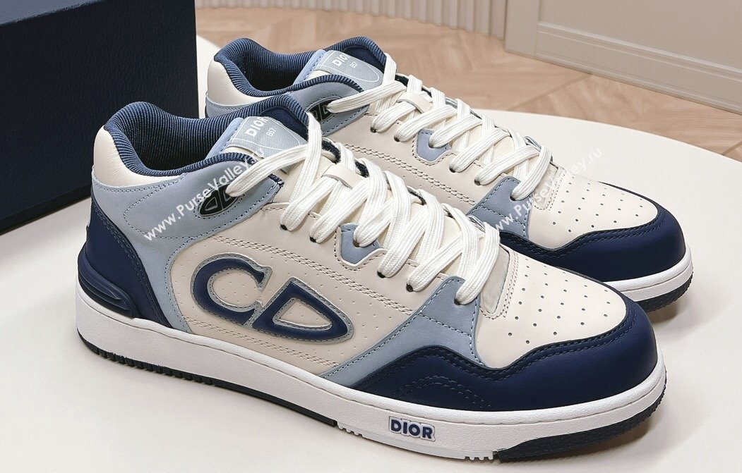 Dior Smooth Calfskin B57 Mid-Top Women/Men Sneakers 04 2024 (modeng-23111434)