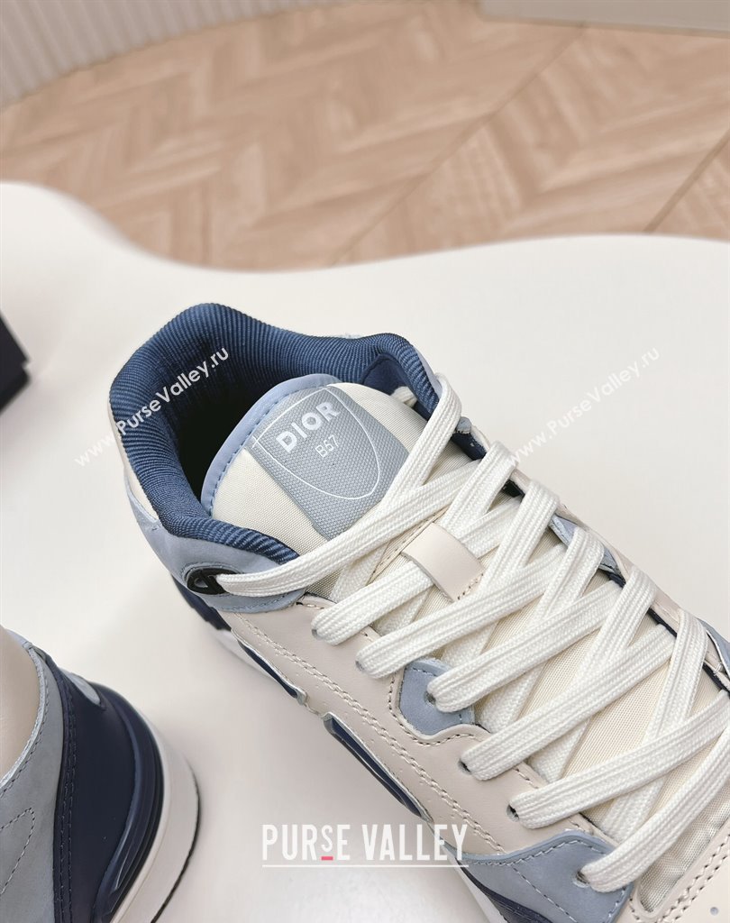 Dior Smooth Calfskin B57 Mid-Top Women/Men Sneakers 04 2024 (modeng-23111434)