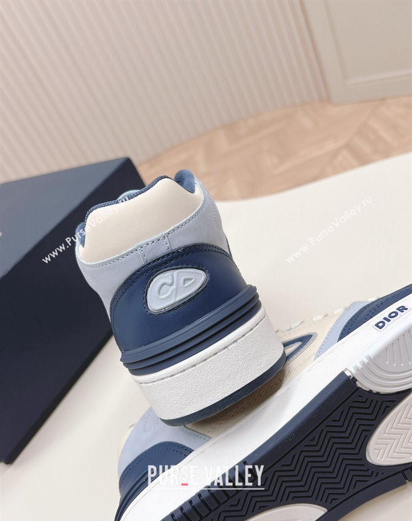 Dior Smooth Calfskin B57 Mid-Top Women/Men Sneakers 04 2024 (modeng-23111434)