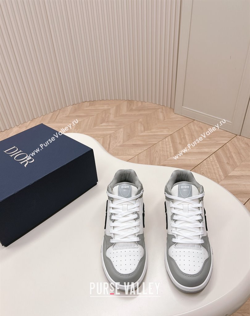 Dior Smooth Calfskin B57 Mid-Top Women/Men Sneakers 05 2024 (modeng-23111435)