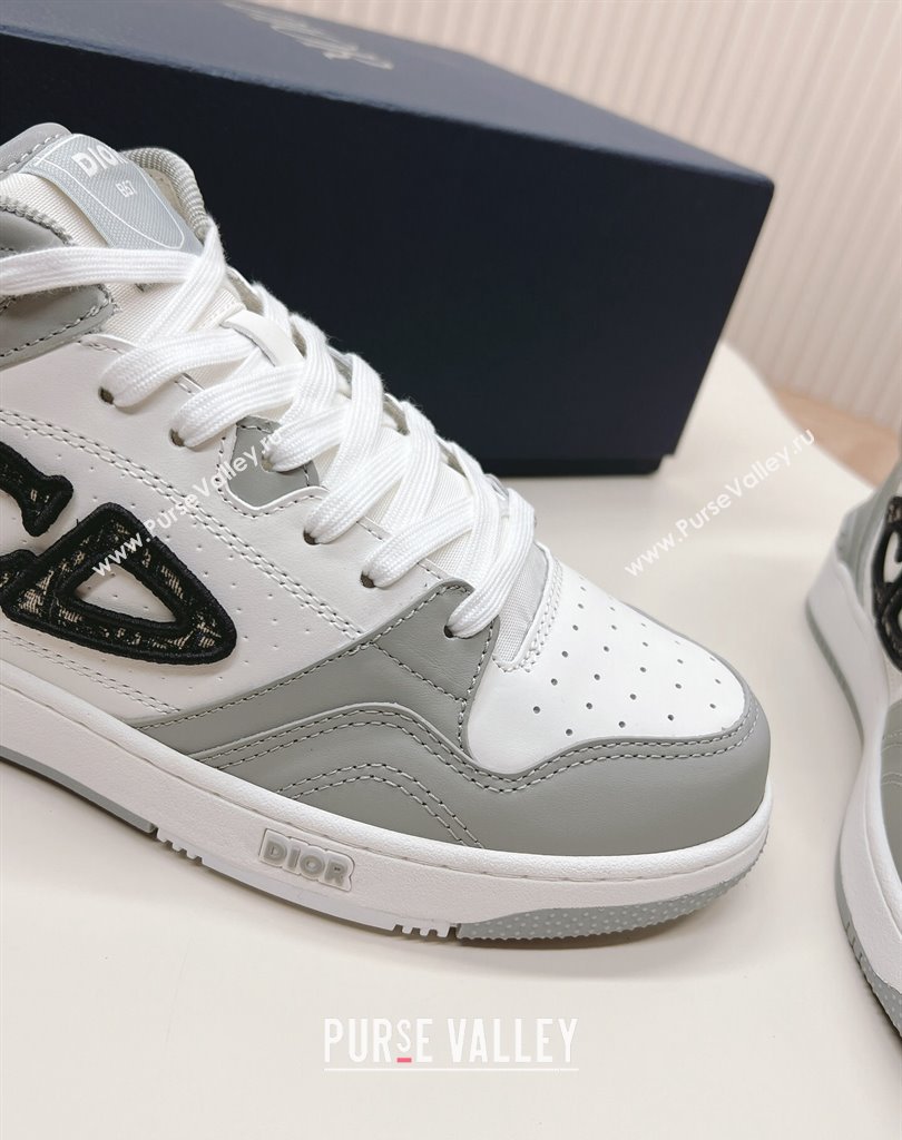 Dior Smooth Calfskin B57 Mid-Top Women/Men Sneakers 05 2024 (modeng-23111435)