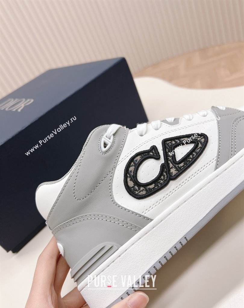 Dior Smooth Calfskin B57 Mid-Top Women/Men Sneakers 05 2024 (modeng-23111435)