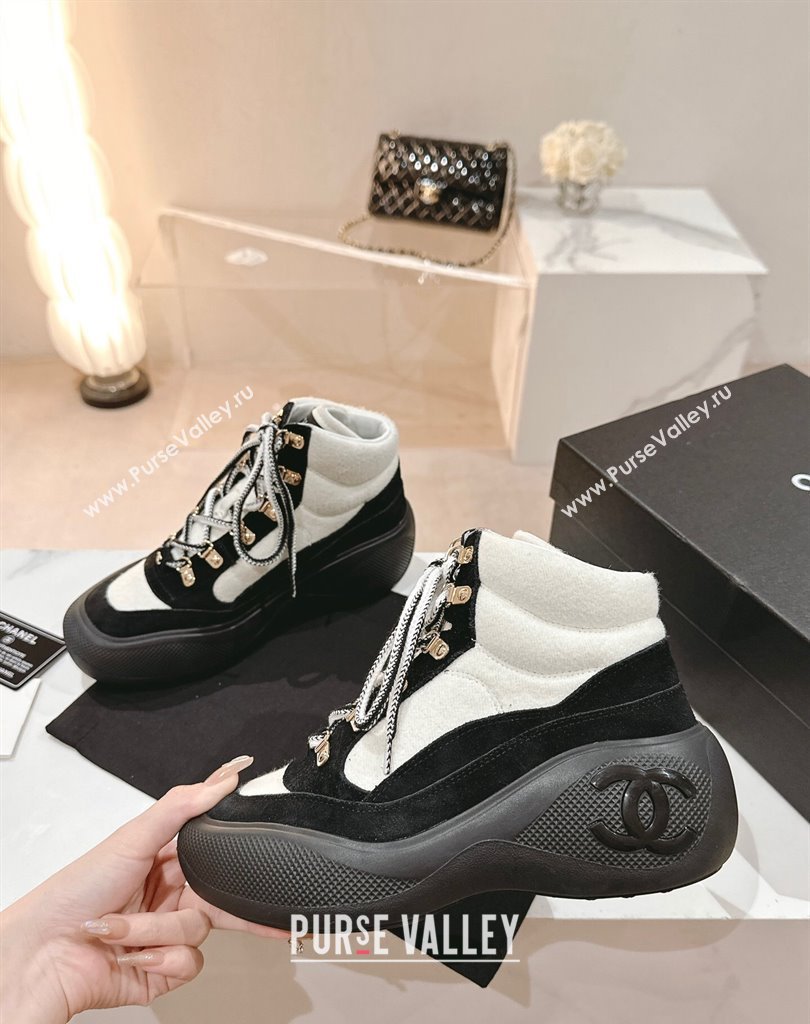 Chanel Calfskin Coco Neige Sneakers G45337 13 2023 (upin-23111413)