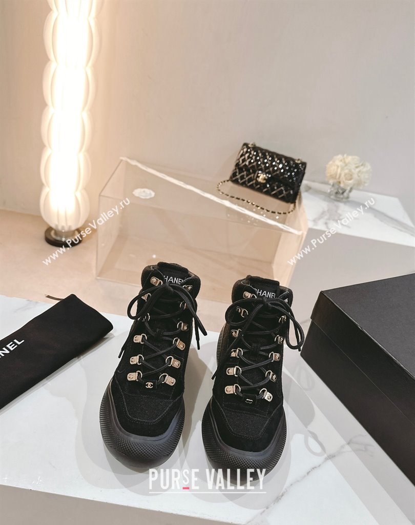 Chanel Calfskin Coco Neige Sneakers G45337 10 2023 (upin-23111410)