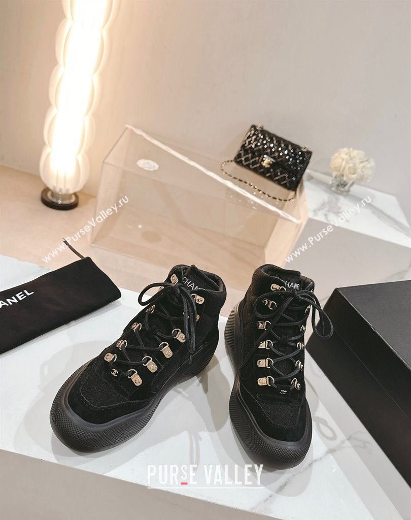 Chanel Calfskin Coco Neige Sneakers G45337 10 2023 (upin-23111410)