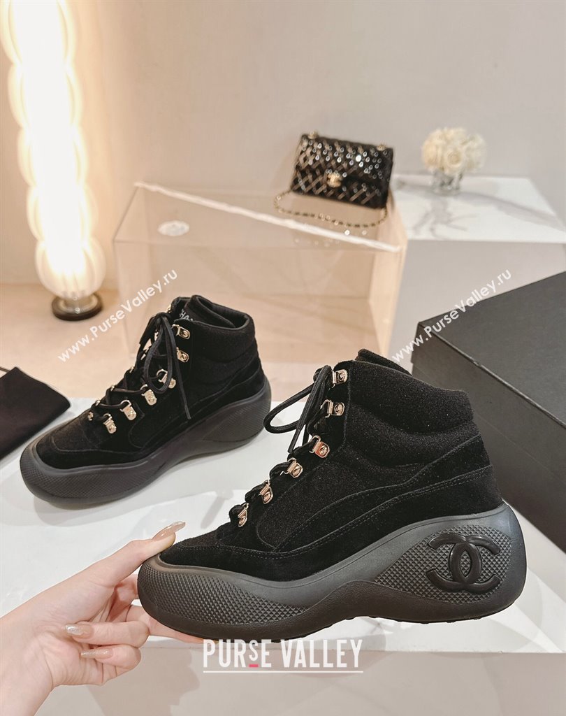 Chanel Calfskin Coco Neige Sneakers G45337 10 2023 (upin-23111410)