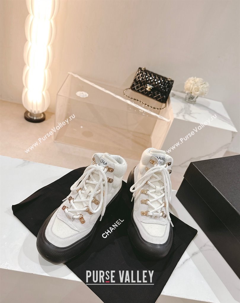 Chanel Calfskin Coco Neige Sneakers G45337 12 2023 (upin-23111412)