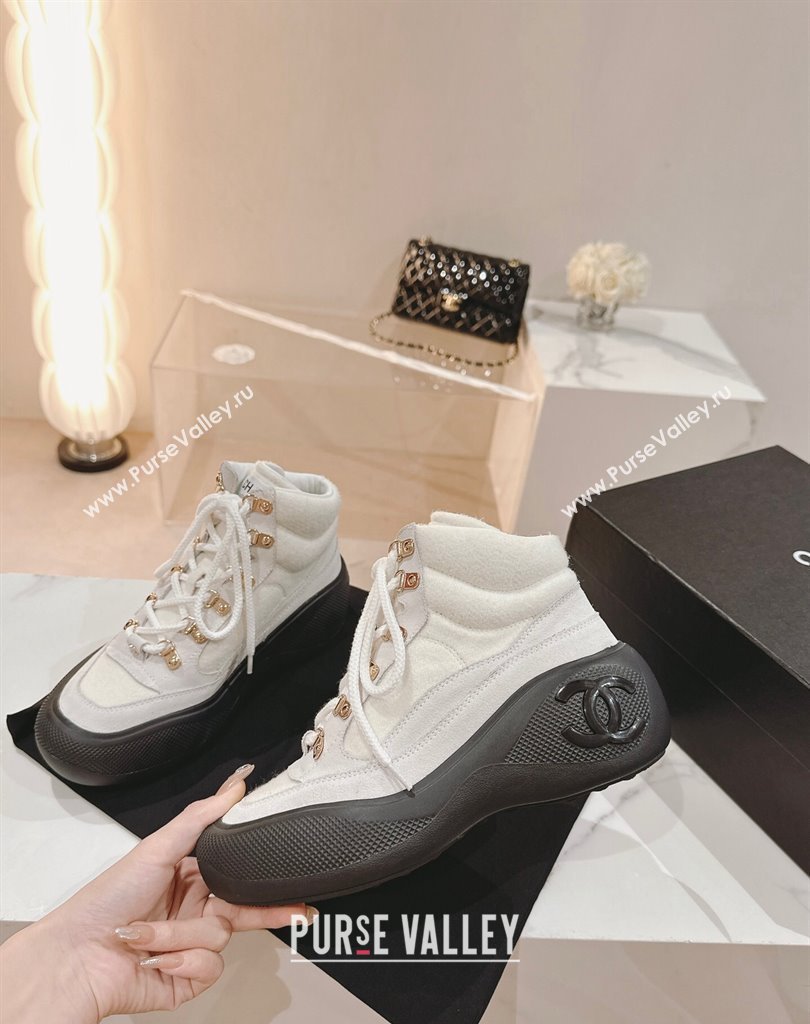 Chanel Calfskin Coco Neige Sneakers G45337 12 2023 (upin-23111412)