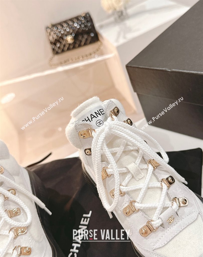 Chanel Calfskin Coco Neige Sneakers G45337 12 2023 (upin-23111412)