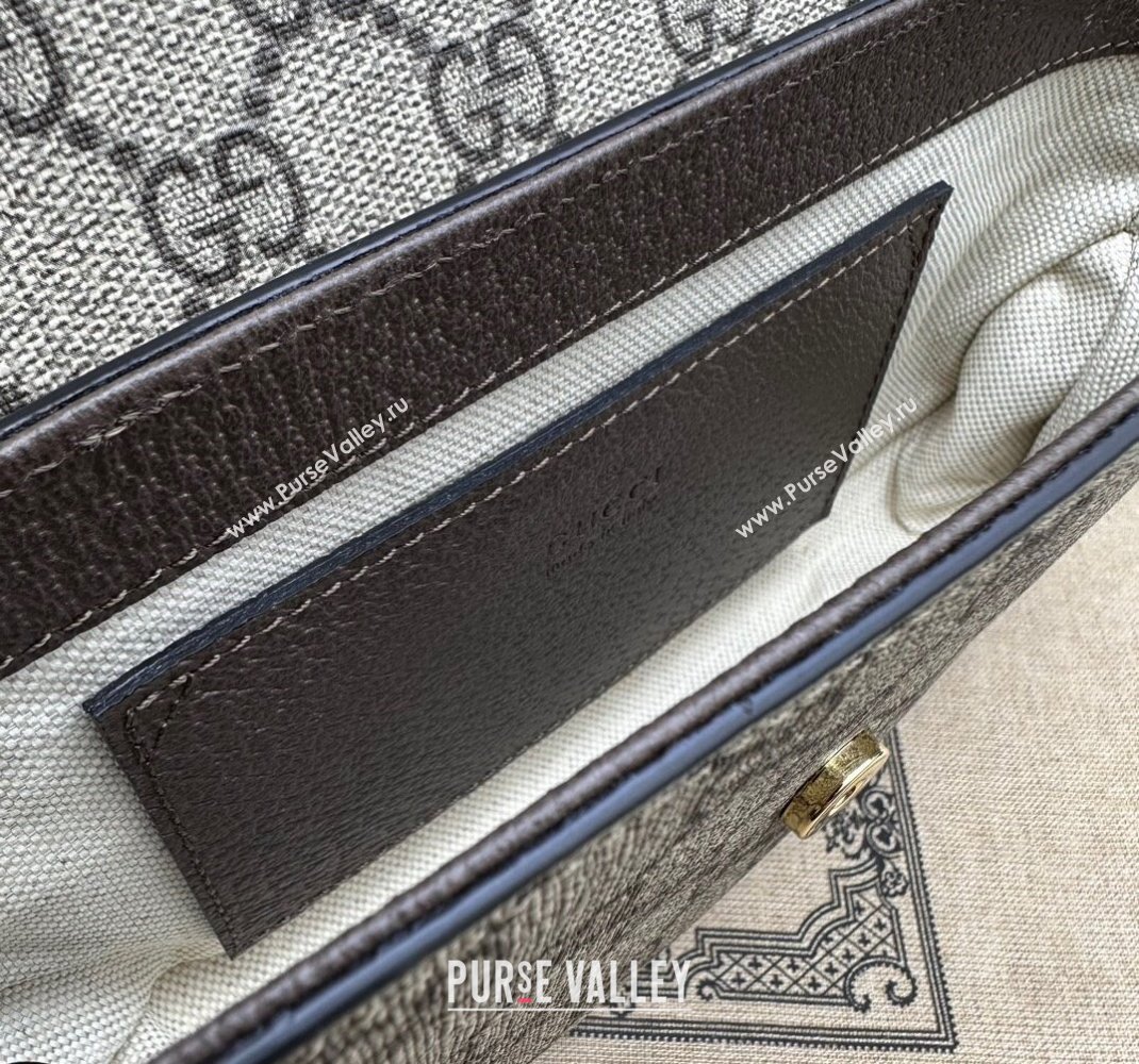 Gucci Ophidia mini bag 764961 GG Canvas Beige 2024 (dlh-23112323)