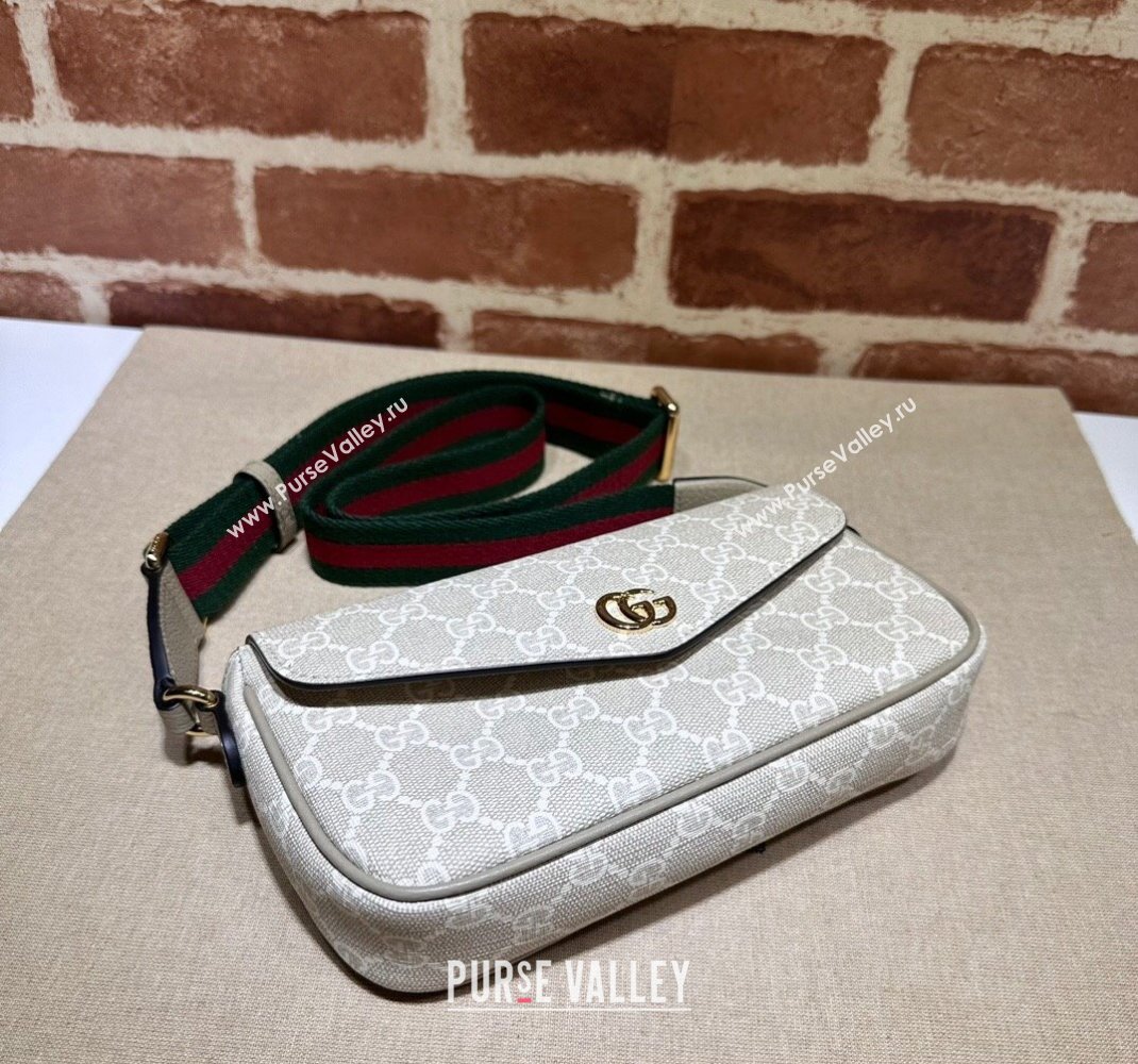 Gucci Ophidia mini bag 764961 GG Canvas Beige/Oatmeal 2024 (dlh-23112325)