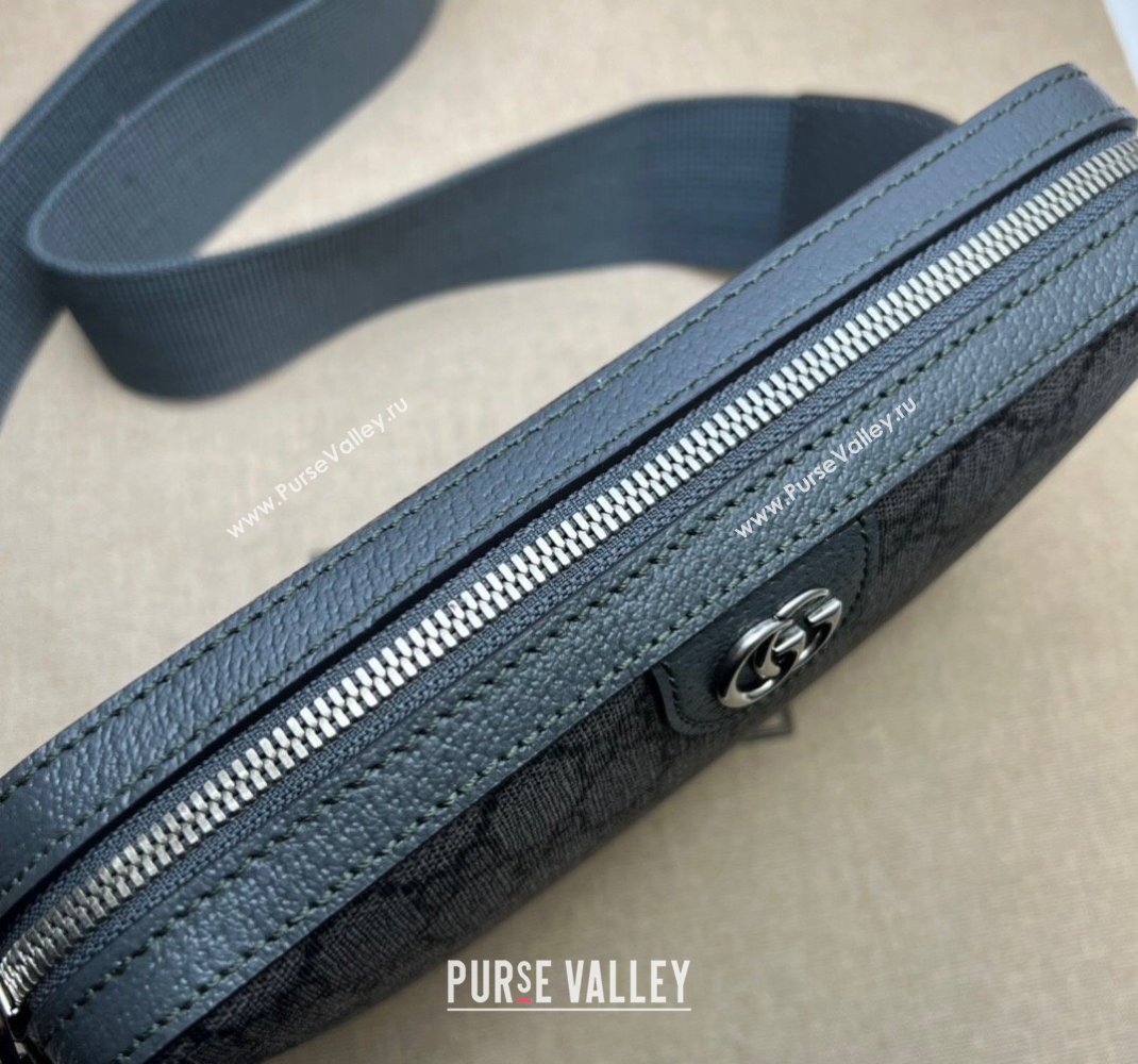 Gucci Ophidia GG crossbody bag 699439 Gray 2024 (dlh-23112423)