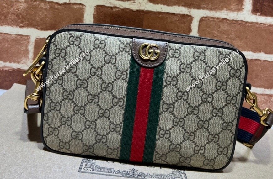 Gucci Ophidia GG crossbody bag 699439 Beige 2024 (dlh-23112422)