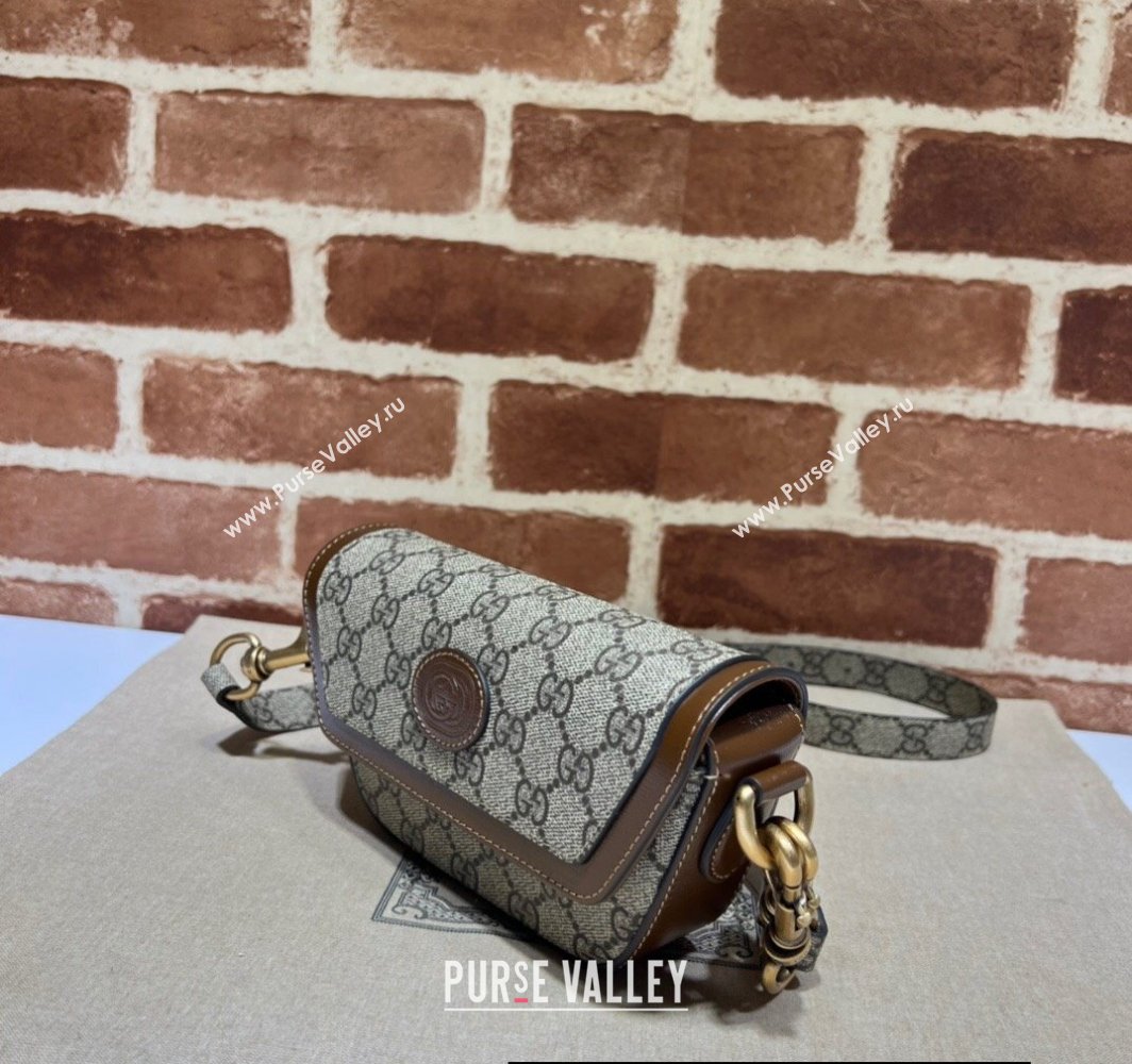 Gucci GG Supreme top handle mini bag 723762 Beige 2024 (dlh-23112409)