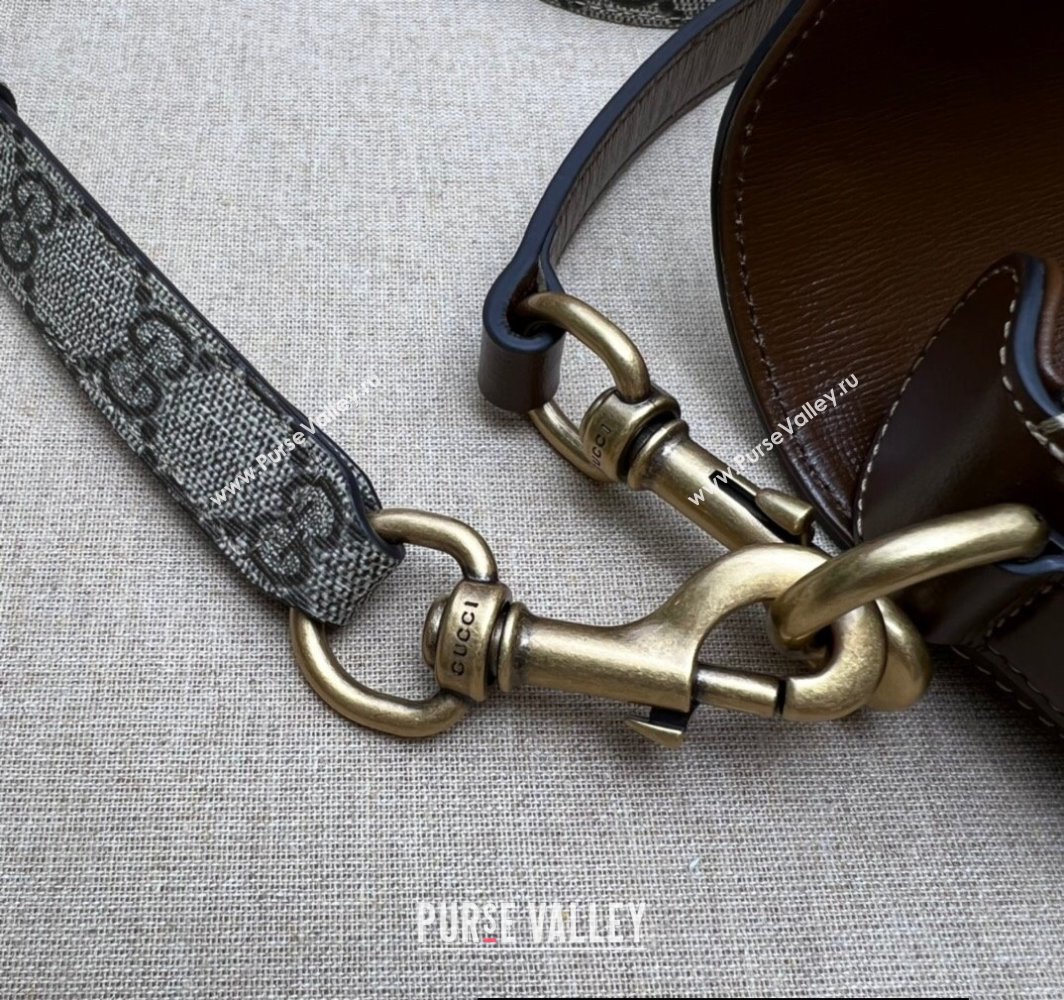 Gucci GG Supreme top handle mini bag 723762 Beige 2024 (dlh-23112409)