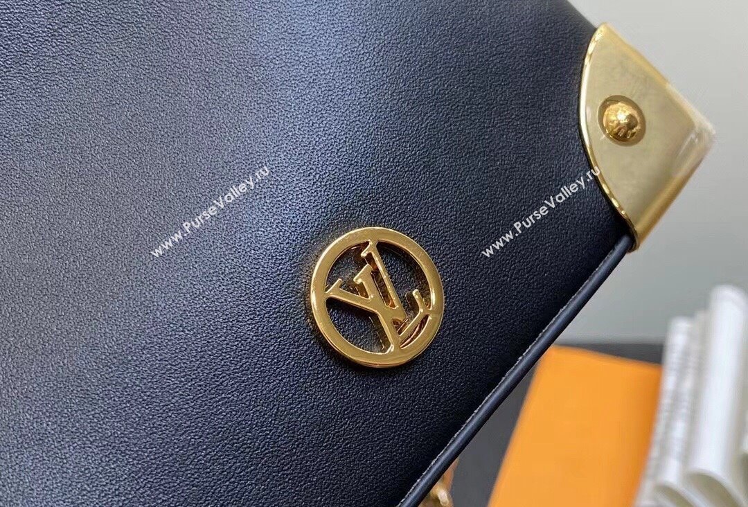 Louis Vuitton LV Charms Noe Purse Bag M82886 Leather Black 2023 (kiki-23111327)