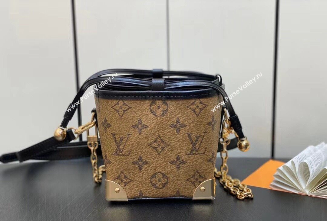 Louis Vuitton Monogram Reverse Canvas LV Charms Noe Purse Bag M82885 2023 (kiki-23111328)