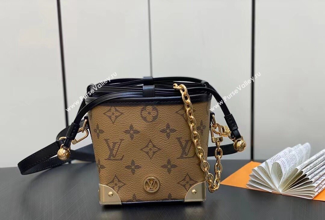 Louis Vuitton Monogram Reverse Canvas LV Charms Noe Purse Bag M82885 2023 (kiki-23111328)